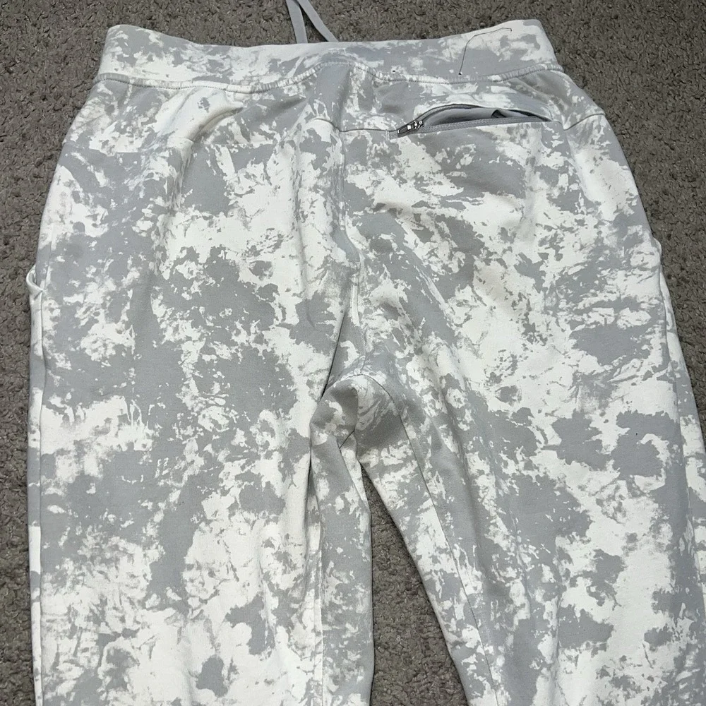 Lululemon Men's City Sweat Jogger Camo Spectral White Opal Silver Drop Sz Medium